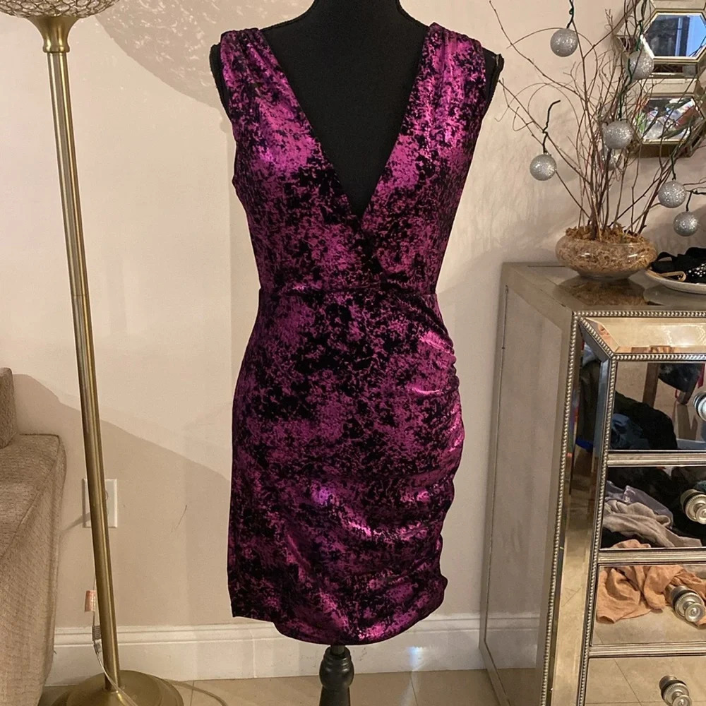 Marciano purple dress size XS